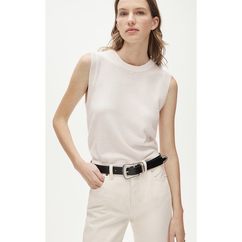 J CREW XL Cashmere sweater shell CR238